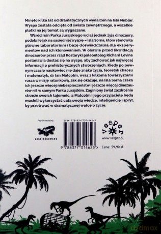 Zaginiony świat. Park Jurajski - Michael Crichton [KSIĄŻKA]