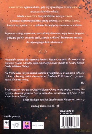 Zaklinacz śmierci. Starcie Królestw (Tom 4) - Cinda Williams Chima [KSIĄŻKA]