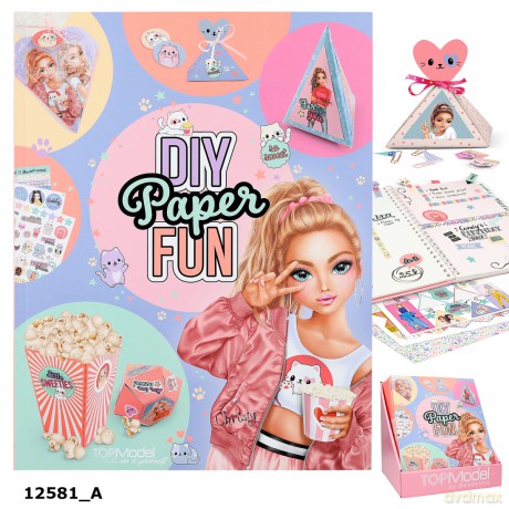Zestaw kreatywny Paper Fun DIY TOP Model