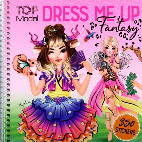 Zestaw z naklejkami Dress me up Fantasy Model
