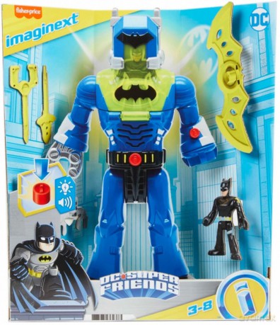 Figurka Imaginext DC Super Friends Batman Egzorobot [FIGURKA]