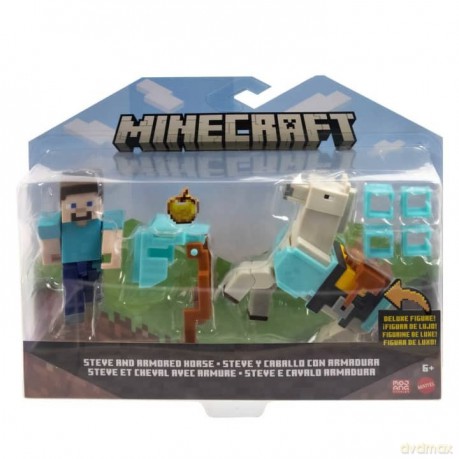 Figurka Minecraft Steve i koń [FIGURKA]