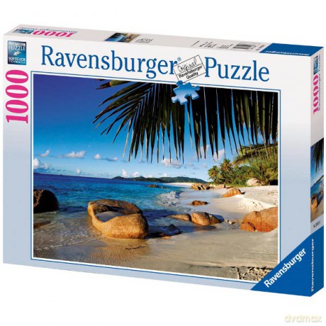 RAVENSBURGER 1000 El. Pod Palmami 190188 [PUZZLE]