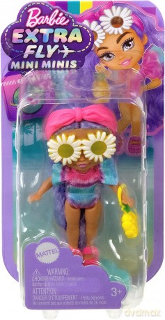 Lalka BARBIE Extra Mini Minis plaża