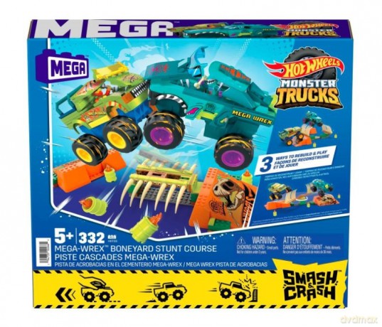 Tor przeszkód Hot Wheels Mega-wrex [KLOCKI]