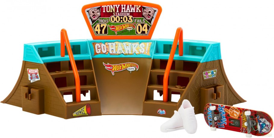 Zestaw Hot Wheels Skate Stadion Skatepark