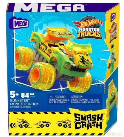 Zestaw konstrukcyjny Hot Wheels Gunkster Monster Truck [KLOCKI]