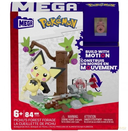 Zestaw konstrukcyjny Pokemon Leśna przygoda Pikatchu [KLOCKI]