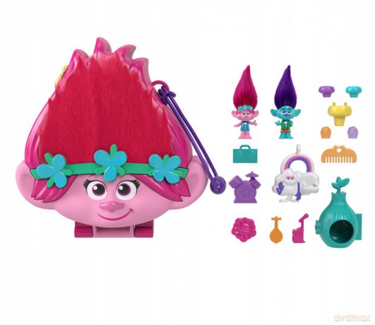 Zestaw z figurkami Polly Pocket Trolls [FIGURKA]