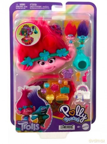 Zestaw z figurkami Polly Pocket Trolls [FIGURKA]