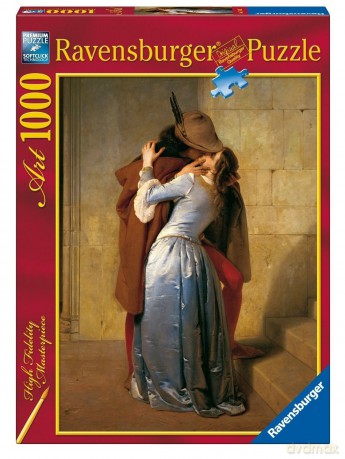 RAVENSBURGER 1000 el. Hayez, Pocałunek 154050 [PUZZLE]