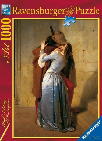 RAVENSBURGER 1000 el. Hayez, Pocałunek 154050 [PUZZLE]
