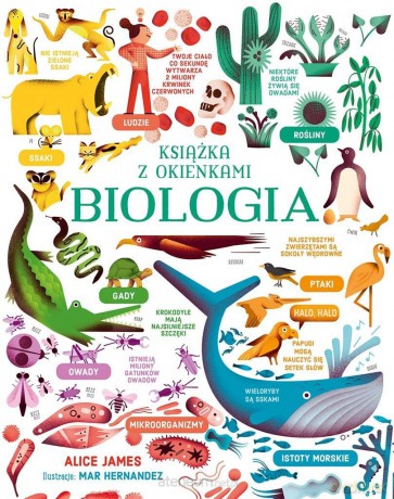 Biologia. Książka z okienkami - Alice James [KSIĄŻKA]