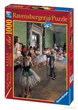 RAVENSBURGER 1000 el. Degas, Klasa Baletowa 154623 [PUZZLE]