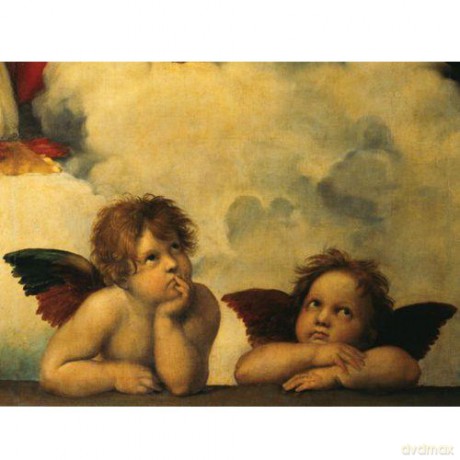 RAVENSBURGER 1000 el. Raphael, Amorki 155446 [PUZZLE]