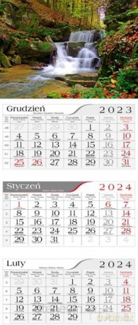 Kalendarz 2024 Trójdzielny Strumień [KALENDARZ]