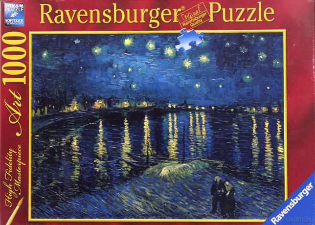 RAVENSBURGER 1000 el. Van Gogh Gwieździsta Noc 156146 [PUZZLE]