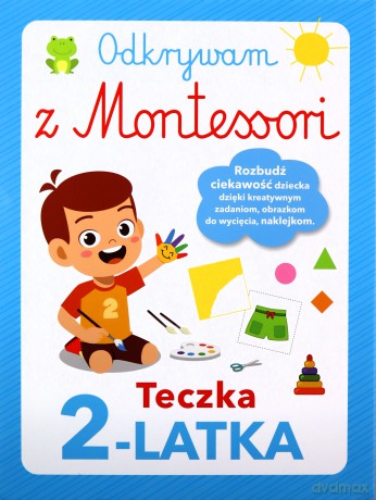 Odkrywam z Montessori. Teczka 2-latka [KSIĄŻKA]