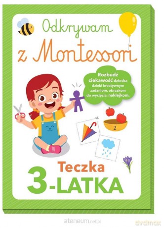 Odkrywam z Montessori. Teczka 3-latka [KSIĄŻKA]