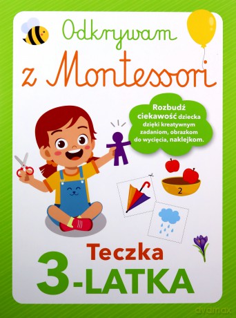 Odkrywam z Montessori. Teczka 3-latka [KSIĄŻKA]