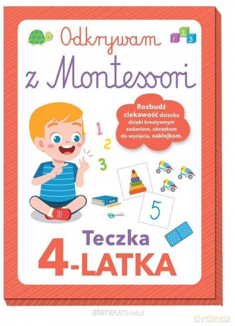 Odkrywam z Montessori. Teczka 4-latka [KSIĄŻKA]