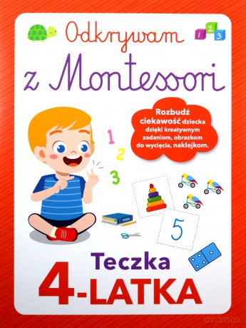 Odkrywam z Montessori. Teczka 4-latka [KSIĄŻKA]