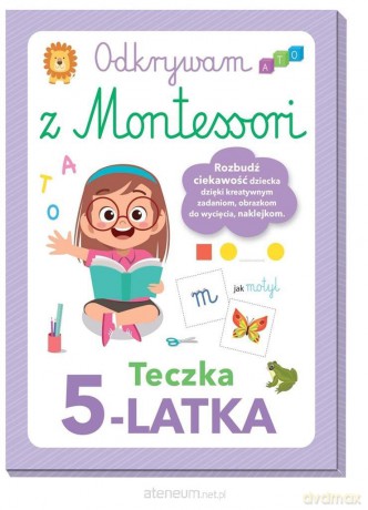 Odkrywam z Montessori. Teczka 5-latka [KSIĄŻKA]