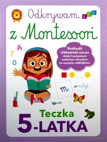 Odkrywam z Montessori. Teczka 5-latka [KSIĄŻKA]