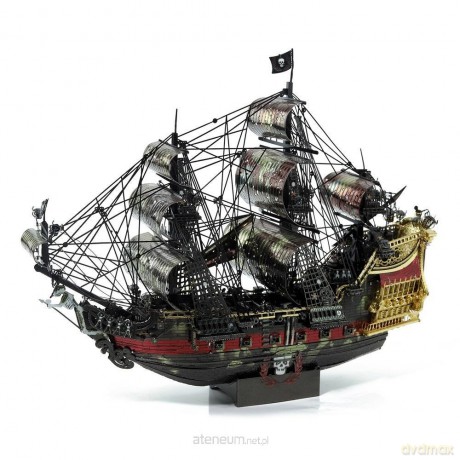 Puzzle Metalowe Model 3D - Statek Zemsta Królowej [PUZZLE]