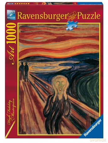 RAVENSBURGER 1000 el. Krzyk 157587 [PUZZLE]