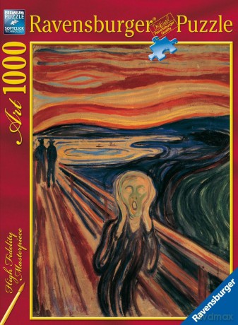 RAVENSBURGER 1000 el. Krzyk 157587 [PUZZLE]