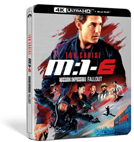 Mission: Impossible - Fallout (steelbook) [Blu-Ray 4K]+[Blu-Ray]