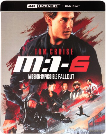 Mission: Impossible - Fallout (steelbook) [Blu-Ray 4K]+[Blu-Ray]