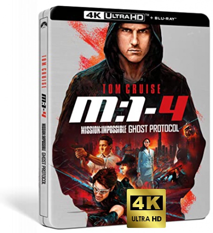 Mission: Impossible - Ghost Protocol (steelbook) [Blu-Ray 4K]+[Blu-Ray]