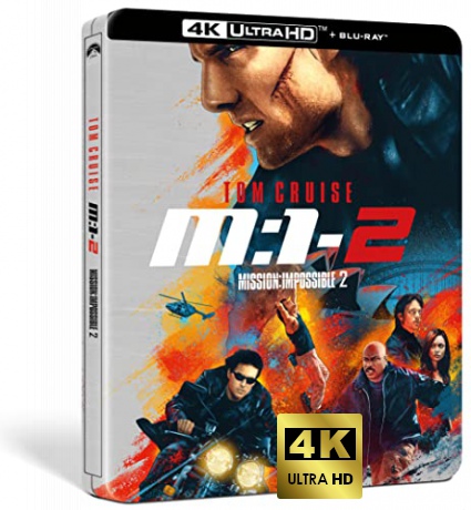 Mission: Impossible 2 (steelbook) [Blu-Ray 4K]+[Blu-Ray]