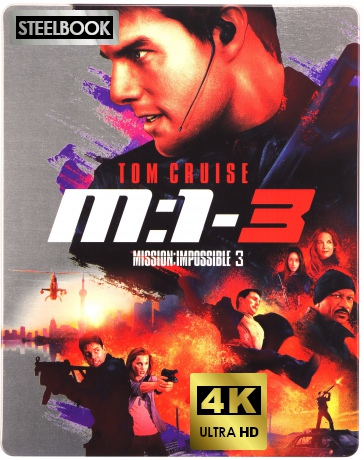 Mission: Impossible 3 (steelbook) [Blu-Ray 4K]+[Blu-Ray]