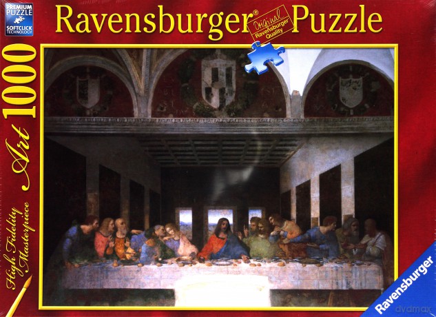 RAVENSBURGER 1000 el. Da Vinci, Ost. Wieczerza 157761 [PUZZLE]
