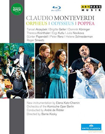 Monteverdi:orpheus/odysseus [3xBlu-Ray]