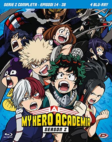 My Hero Academia - Season 02 The Complete Series (Eps 14-38) (Akademia bohaterów) [Blu-Ray]