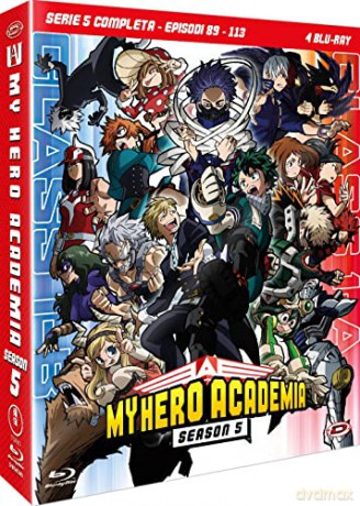 My Hero Academia - Season 05 The Complete Series (Eps 89-113) (Akademia bohaterów) [Blu-Ray]