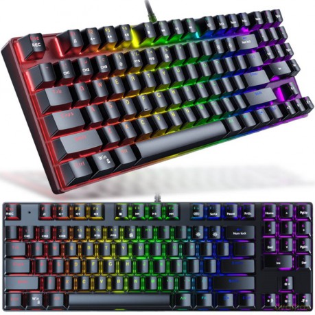 ONIKUMA G26 Klawiatura Mechaniczna Gamingowa RGB Czarny