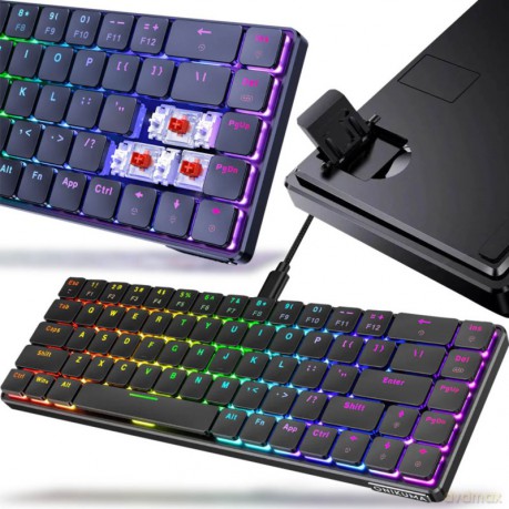 ONIKUMA G29 Klawiatura Mechaniczna Gamingowa RGB Czarny