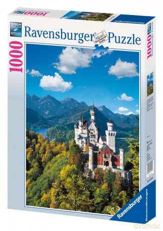 RAVENSBURGER 1000 el. Zamek Neuschwanstein 157556 [PUZZLE]