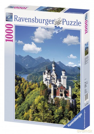 RAVENSBURGER 1000 el. Zamek Neuschwanstein 157556 [PUZZLE]
