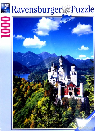 RAVENSBURGER 1000 el. Zamek Neuschwanstein 157556 [PUZZLE]