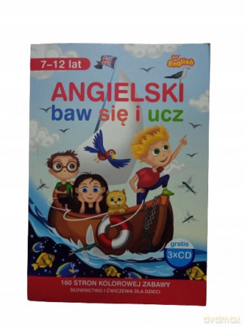 Angielski. Baw się i ucz. Słownictwo i ćwiczenia dla dzieci. - Katarzyna Rojkowska [KSIĄŻKA]