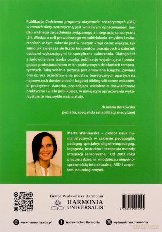 Codzienne programy aktywności sensorycznych (PAS) w ramach diety sensorycznej - Marta Wiśniewska [KSIĄŻKA]