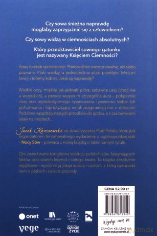 Noc Sów. Opowieści z lasu - Jacek Karczewski [KSIĄŻKA]