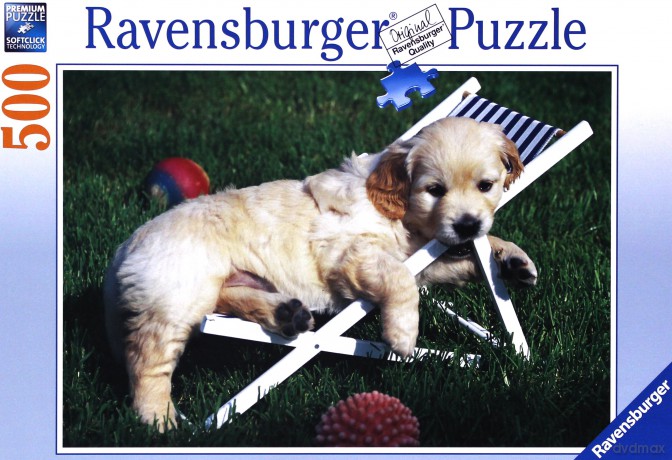 RAVENSBURGER 500 el. Wypoczynek Wśród Zieleni [PUZZLE]