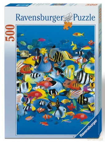RAVENSBURGER 500 El. GODZINY SZCZYTU POD WODĄ 142057 [PUZZLE]